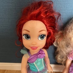 Disney ディズニー プリンセス　アリエル　ラプンツェルの画像