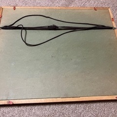 絵画　風景画　額縁　木製の画像