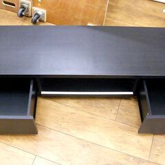 アイリスオーヤマ AVボード ボックスタイプ BAB-150 テレビボード 幅150cm TVボード TV台 引き出し難アリ 収納家具 収納 札幌市 厚別区の画像