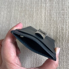 カルバン・クライン マネークリップ付カードケース本革の画像