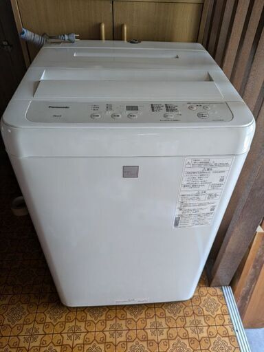 【受渡し人決定】Panasonic 5kg洗濯機 2021年製