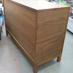 アルフォンゾ キャビネット 幅120×高80×奥45㎝ ウォールナット材 リビングボード alfonsoFG 西岡店の画像