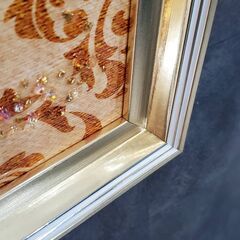 ミキインテリア ■ 引取限定 ■ アウトレット ■ 展示品 ■ アートパネル ■ フレーム付き ■ 緑 ■ 葉の画像