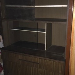 昭和レトロ　食器棚