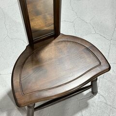 ★四国工芸★ SHICOCRAFT 森のサーカス 玄関スツール シューズミラー 木製ミラー フック付き おしゃれ モダンの画像