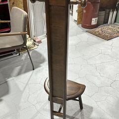 ★四国工芸★ SHICOCRAFT 森のサーカス 玄関スツール シューズミラー 木製ミラー フック付き おしゃれ モダンの画像