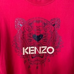 KENZO TigerレッドTシャツの画像
