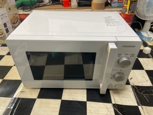 【リサイクルサービス八光】2022年製　ヤマダセレクト　17L　電子レンジ　YMW-M17JW6