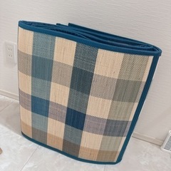 美品！竹ラグ
