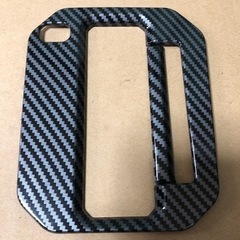 JB64　カーボン調シフトゲートパネル　中古