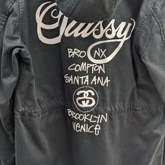 stussy ステューシー　ワールドツアー　フーデッドコート　M...