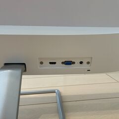 HP モニター 23.8インチ ディスプレイ フルHD 非光沢IPSパネル 超薄型 スリムベゼル HP 24fw ホワイトの画像