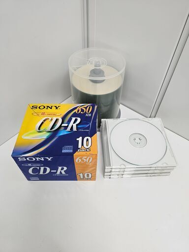 【未使用品】SONY製+他 CD-R 計100枚＜3000円相当＞