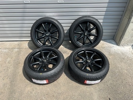 タイヤ新品185/45R15  4本＋ホイール4本付