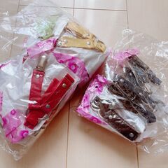 47個 商材 まとめ売り/ハートリングレザー ガーターベルト レッグガーターの画像