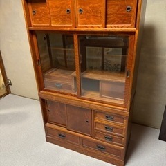 あげます！アンティーク茶箪笥