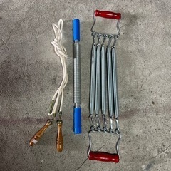 エキスパンダー他　トレーニング用品