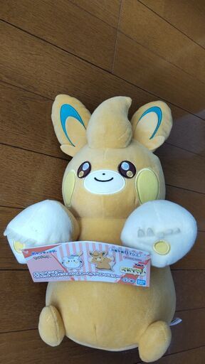 【未使用、タグ付き】ポケットモンスター もふぐっと　つれてってぬいぐるみ パモット