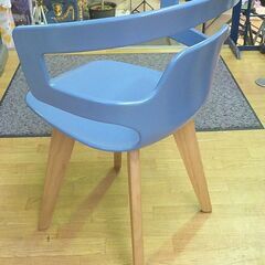 カッシーナ・イクスシー セジェスタウッド558 チェア 高78㎝ アームチェア ブルー Cassina IXC. 西岡店 Alias（アリアス）SEGESTA WOODセジェスタ ウッド アームチェア