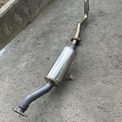 三菱ミニキャプトラックU62T用ステンレスマフラーの画像