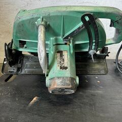 【HITACHI】日立工機 ブレーキ付 丸のこ 382mm 木工 PSB-15A 大型 切断機 ① N0214の画像