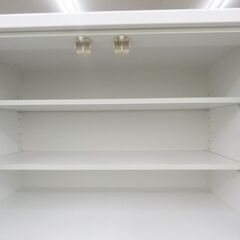 北海道 千歳市/恵庭市 近郊配送 ニトリ 食器棚 COPAIN T80KB WH ホワイト キッチン収納棚 店頭でのお受渡し大歓迎
