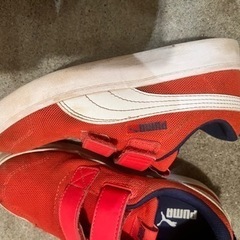 クロックス&キッズスニーカー　18.5センチ20センチ　赤　レッド　　の画像