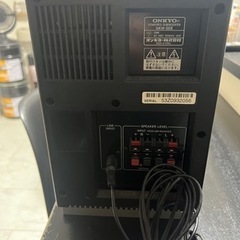 ONKYO オンキョーサブウーファーの画像