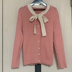 【新品】パールボタンカーディガン