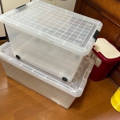 値下げしました。２個まとめて収納ケースの画像