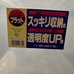 値下げしました。２個まとめて収納ケースの画像