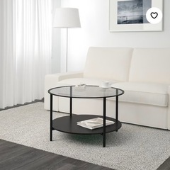 IKEA テーブル/VITTSJÖ ヴィットショー美品の画像
