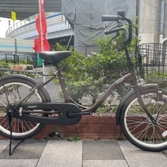 🔶新車🔶20インチ　乗り降りしやすいU型フレーム　LEDダイナモ...