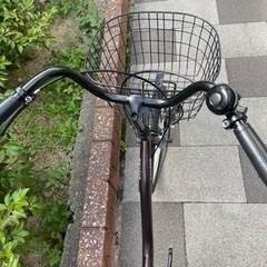 🔶新車🔶20インチ　乗り降りしやすいU型フレーム　LEDダイナモライト　ブラウン　点検調整永久無料　西宮の画像