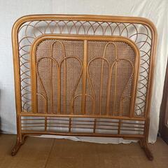 藤 ラタン 間仕切り パーテーション1枚 スクリーン 