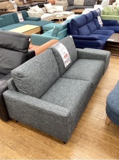 KG-29【新入荷　リサイクル品】ニトリ　Nポケット　A7 2シーターソファ　グレー系