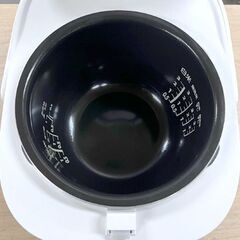 3合炊き IHジャー炊飯器 0.54L 2021年製 RC-5XN ホワイト 東芝  ☆札幌市 白石店 の画像