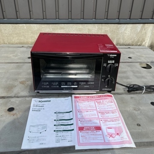 ★動作良好★象印 ZOJIRUSHI ET-GB30 オーブントースター こんがり楽部 トースト4枚同時焼き可能★