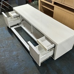 🌟激安‼️170cm ホワイトテレビボードテレビ台家具収納🌟R702の画像