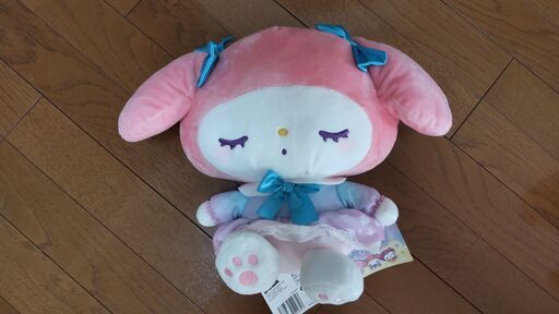 【未使用、タグ付き】マイメロディ　MAGICAL DREAM　ゆるかわ　サンリオキャラクターズ　Lぬいぐるみ　マジカルドリーム