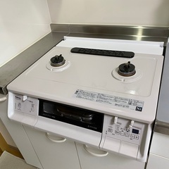 【パロマ　ガステーブル(エブリシェフ　PA-370WHA-R) 　大幅値下げ！　9,980円→ ５０００円！】（８月１日(木)〜４日(日)に必ず取りに来ていただける方に限定）の画像