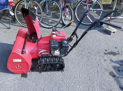 セール中につき、通常特価110,000円より10,000円引きの100,000円!　　HONDA ホンダ除雪機 雪丸 YUKIMARU HSS655C （JE）小型 リコイル式 動作良好 除雪幅550mm 4.9馬力