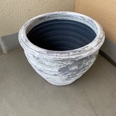 【おしゃれな植木鉢を差し上げます　0円】（取りに来てくださる方に限定）