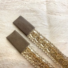 帯締め ハンドメイド レトロ アンティーク 和装小物 着物 浴衣 帯留 帯飾りの画像