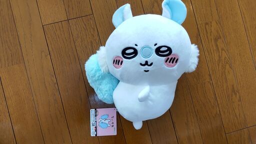 【未使用、タグ付き】ちいかわ おしりふりふりBIGぬいぐるみ～モモンガ～