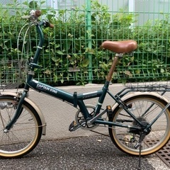 [取引中]キャプテンスタッグ　20インチ折りたたみ自転車