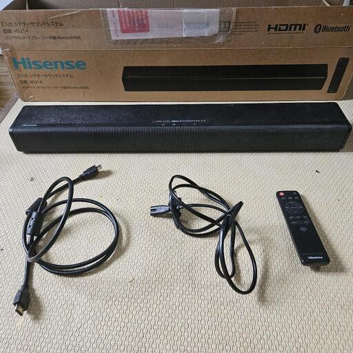 2.1ch シアターサウンドシステム　HS214　\nハイセンス
