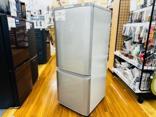 【お買い得品】MITSUBISHI（三菱）2ドア冷蔵庫 MR-P15Y-S 2015年製