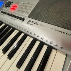 YAMAHA ヤマハ PSR E403 電子ピアノ キーボードの画像