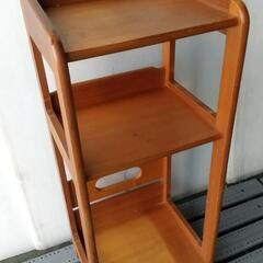 取引中☆レトロ　収納台b　オープンラック☆